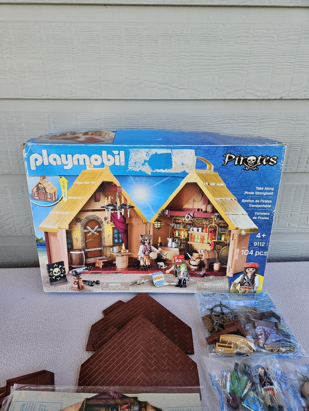 Playmobil 9112 Take Along Pirate Stronghold Building Kit OPEN BOX - Picture 8 of 8